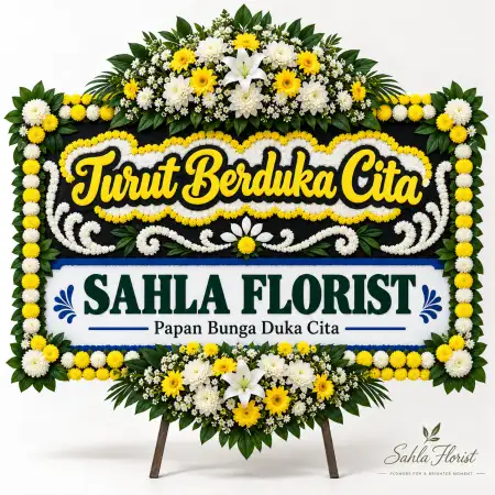 Papan Bunga Duka Tomang